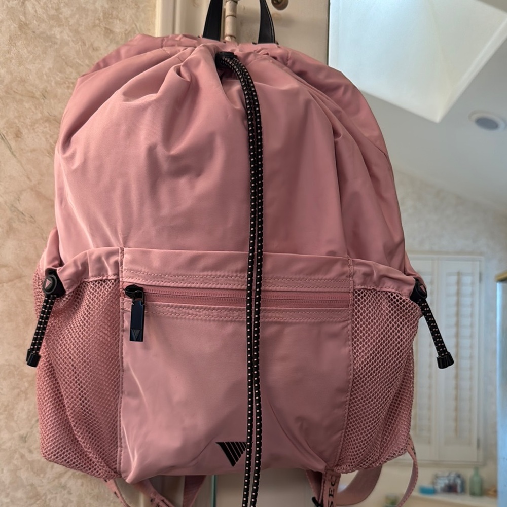 Like New, Victoria’s Secret nylon pink large backpack.
